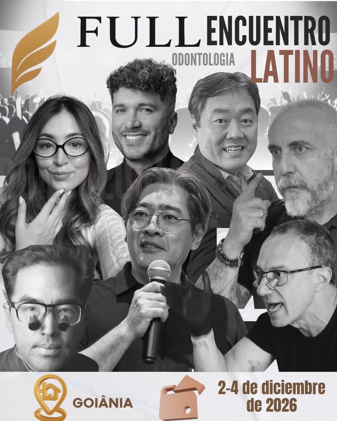 Cartel del FULL Encuentro Latino de Rehabilitación, Goiânia, diciembre de 2026